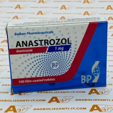 Anastrozol (Balkan), 25 tab, 1 mg/tab