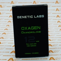 Oxagen (Genetic Labs), 25 tab, 12 mg/tab