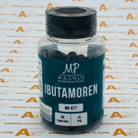 Ibutamoren MK-677 (Magnus), 60 caps, 25 mg/caps SARM