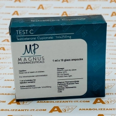 Testosterone Cypionate (Magnus), 1 amp, 250 mg/ml