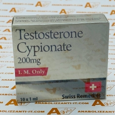 Testosterone Cypionate (Swiss Remedies), 1 amp, 200 mg/ml